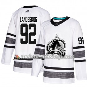 Colorado Avalanche Gabriel Landeskog 92 2019 All-Star Adidas Weiß Trikot Authentic - Herren